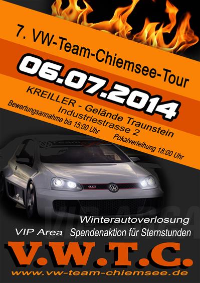 7 vw team chiemsee tour